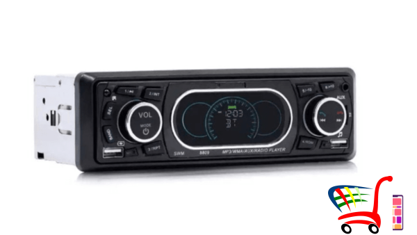 Super Serija Nove Generacije Auto Radio Mp3/Usb/Bt/Sd O -