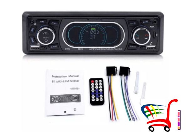 Super Serija Nove Generacije Auto Radio Mp3/Usb/Bt/Sd O -