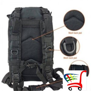Taktiki Ranac Crni 30L -