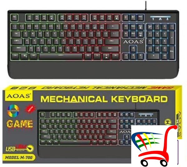 Tastatura Aoas M-700/ Mehanika Rgb Tastatura -