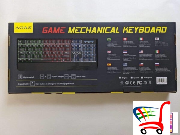 Tastatura Aoas M-700/ Mehanika Rgb Tastatura -