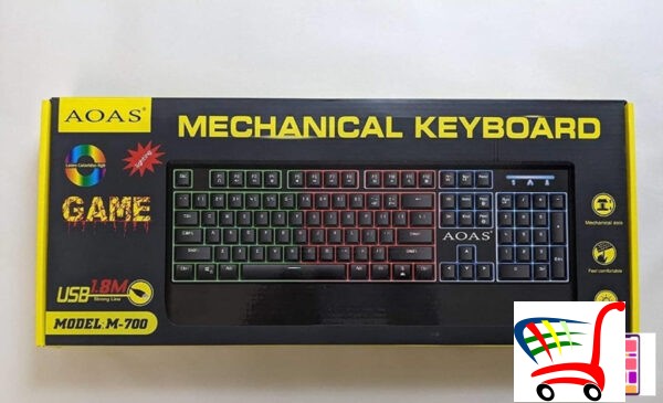 Tastatura Aoas M-700/ Mehanika Rgb Tastatura -