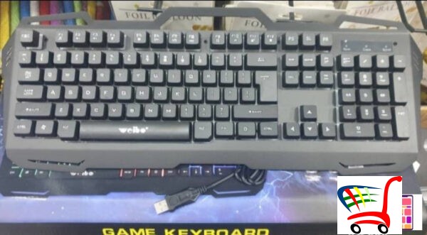 Tastatura Metalna Svetleca-Wb-539 -
