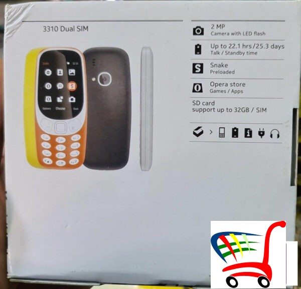 Telefon Mobilni Nokija 3310 Plavi -