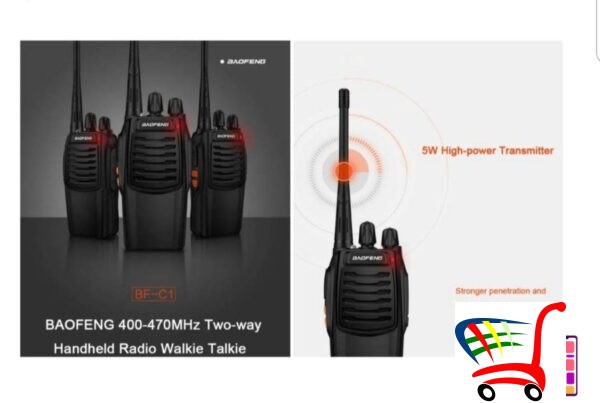 Toki Voki Baofeng Bf-C1 - Radio Stanica