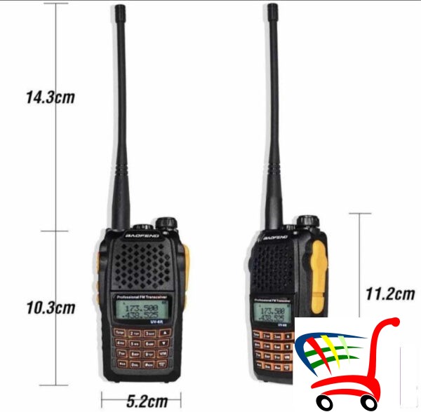 Toki Voki Baofeng - Radio Stanica Toki Voki Uv -6R