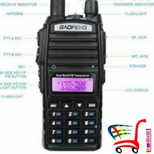 Toki Voki Radio Stanica Baofeng Uv-82 -