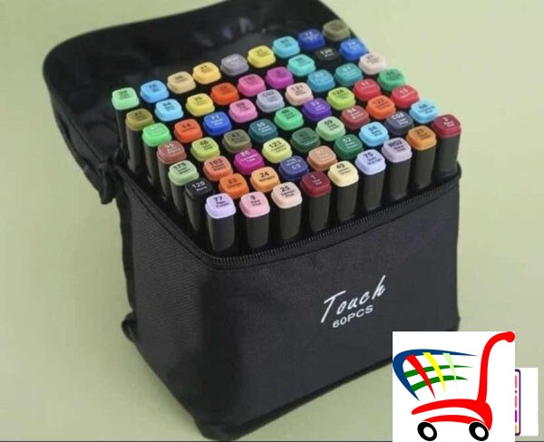 Touch Set Od 60 Markera U Torbici -