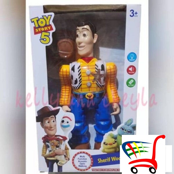 Toy Story 5 Sheriff Woody Sa Zvucnim I Svetlosnim Efektom -