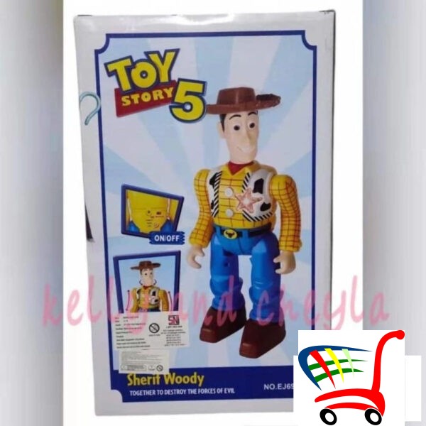 Toy Story 5 Sheriff Woody Sa Zvucnim I Svetlosnim Efektom -