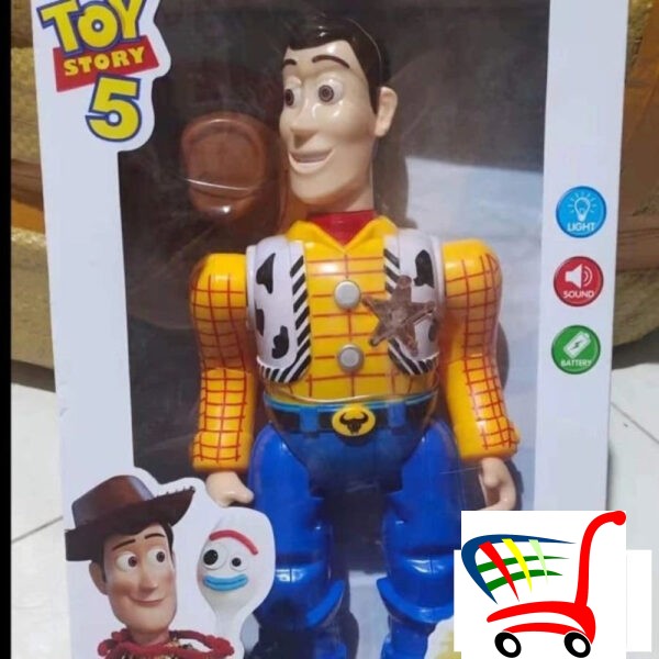 Toy Story 5 Sheriff Woody Sa Zvucnim I Svetlosnim Efektom -