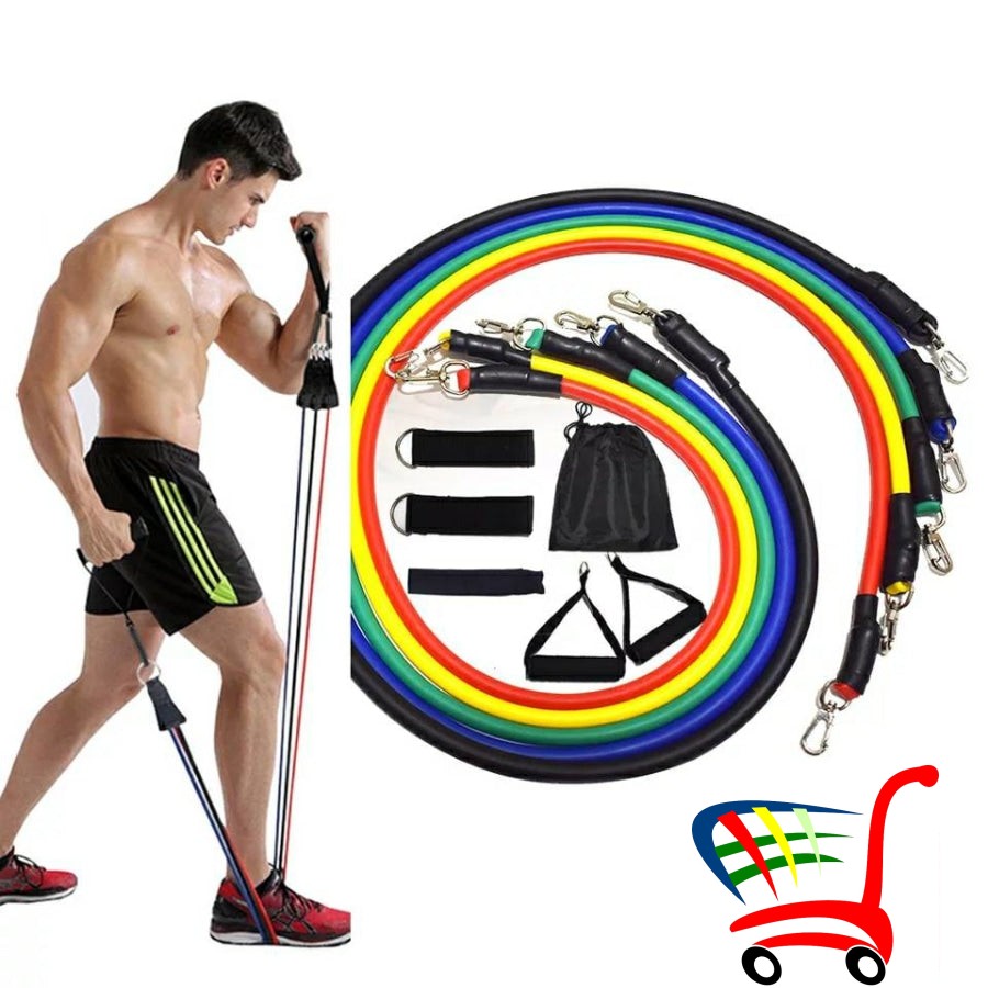 TRAKE za vežbanje/ELASTIČNE gume za vežbanje TRAKE za vežbanje