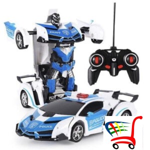 Transformers Robot Auto 2U1 Na Daljinski Dva Modela -