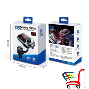 Transmiter Bluetooth 5.0 Fm Hands Free -