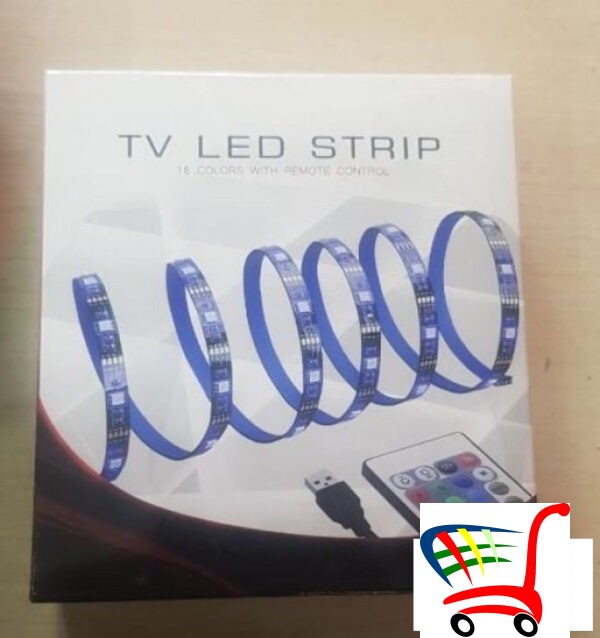 Tv Led Traka+Daljinski (5M)-Traka-Led-Tv-Led-Tv-Traka -