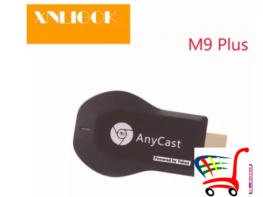 Tv Stick - Anycast M9+ 1080P Full Hd Rk3036