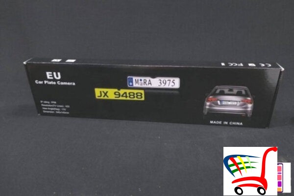 Ugradjena Parking Kamera U Ramu Tablice -