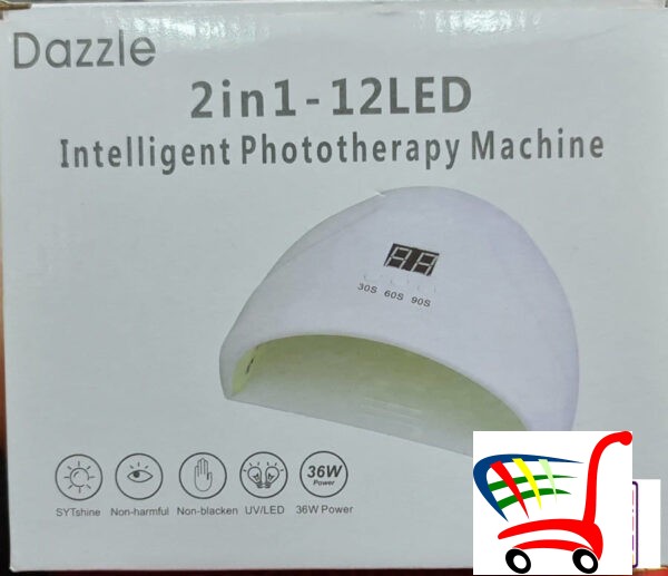 Uv/Led Lampa Za Nokte 36W 2U1 -