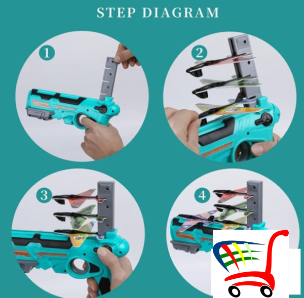 Vazdusni Pistolj Koji Ispaljuje Avione -