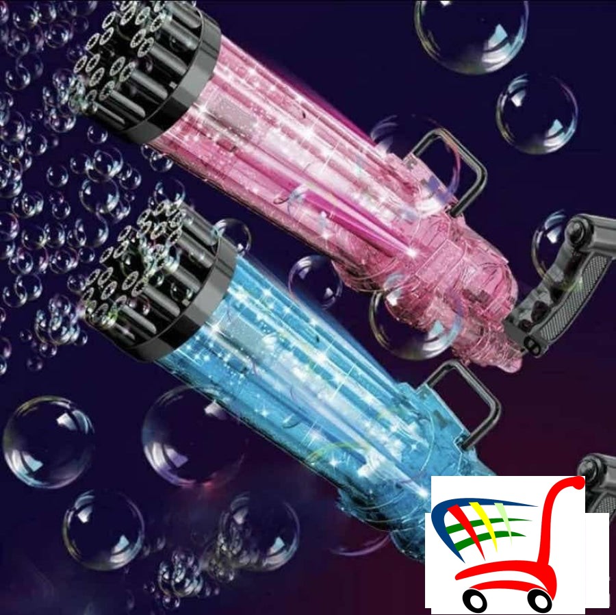 Velika Puska Za Baloncice Sa 21 Cevi -