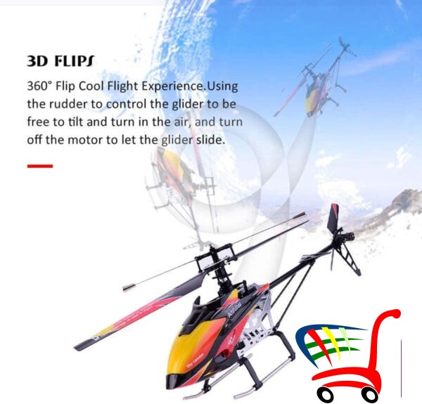 Veliki Rx Experience Helikopter + Dzojstik Control ! -