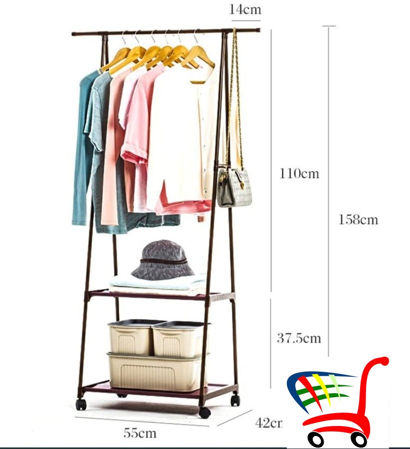 Visenamenski Stalak Za Odecu -