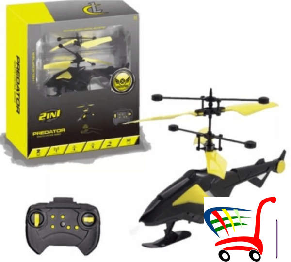 Vrhunski Predator 2 U 1 Helikopter Na Daljinsko Upravljanje -