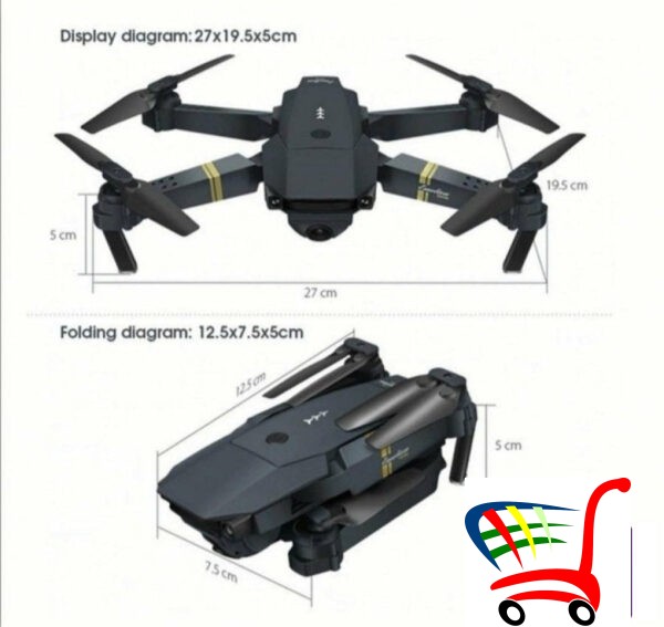 Wifi Hd Camera Dron 998 -