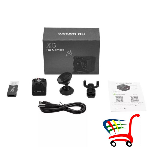 X5 Mini Spy Kamera- -