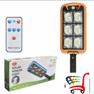 Zidna Solarna Lampa Sa Senzorom - Reflektor Zb 150B