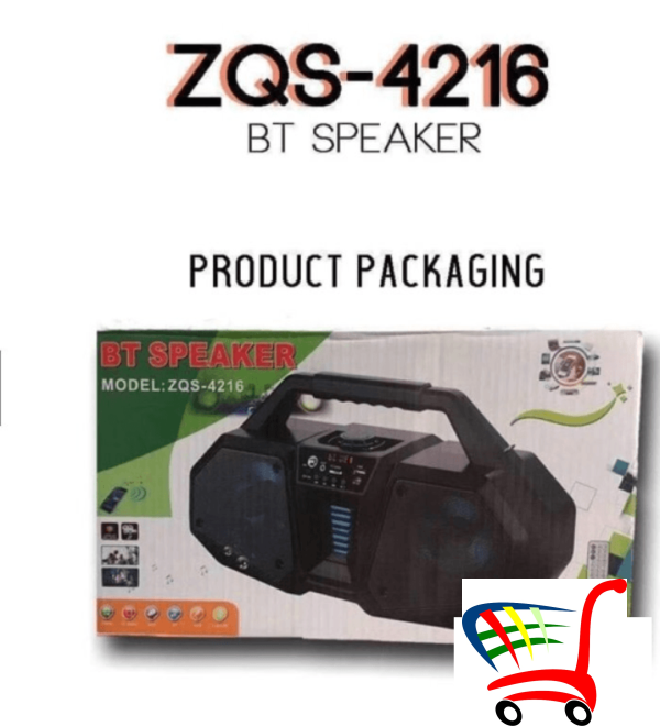 Zqs 4216 Bluetooth Zvucnik+ Mikrofon -