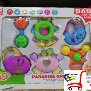 Zvecke Za Bebe 6Kom -