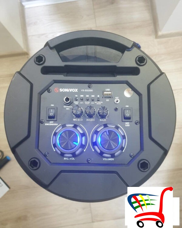 Zvunik Bluetoot- Karaoke/Sonivox Ss2590 Profi -