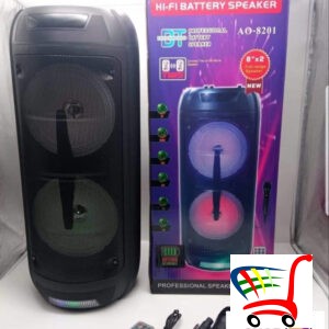 Zvunik Bluetooth-Karaoke-Ao 8201/2X8 -