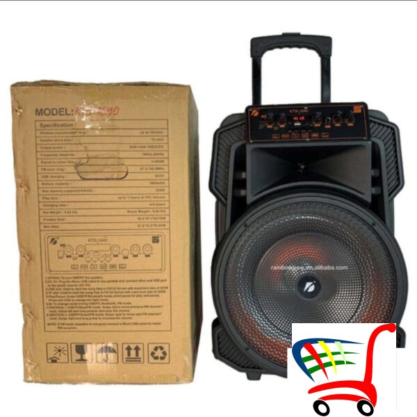 Zvunik Bluetooth Karaoke Sa Beinim Mikrofonom Kts-1640 -