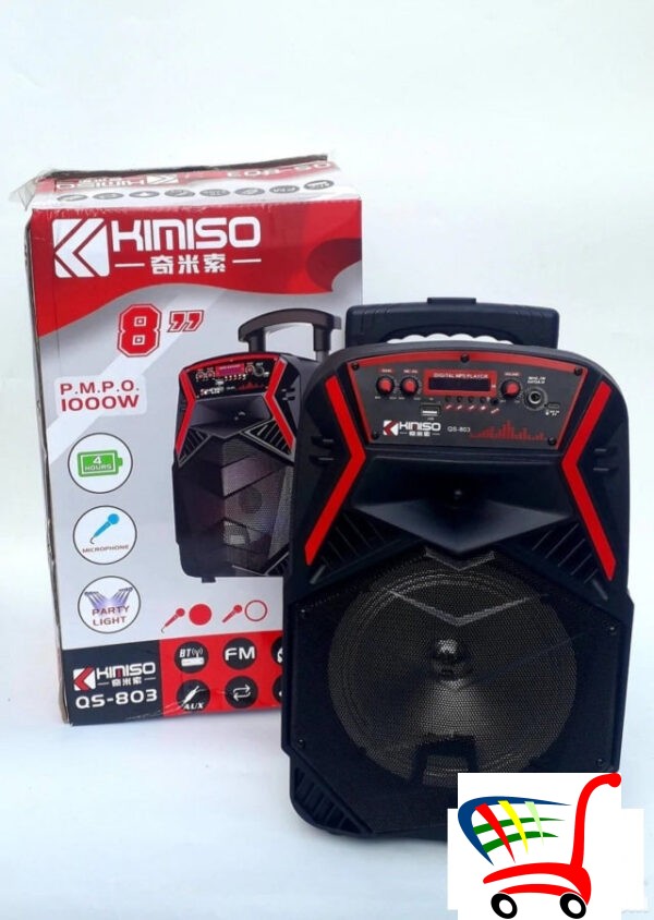 Zvunik Bluetooth Karaoke Sa Mikrofonom Kimiso Qs-834 -