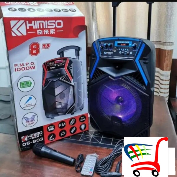 Zvunik Bluetooth Karaoke Sa Mikrofonom Kimiso Qs-834 -