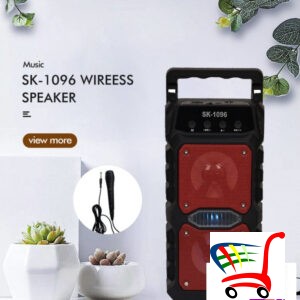 Zvucnik Bluetooth Karaoke Sk 1096+Mikrofon -