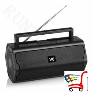 Zvunik Bluetooth Model V6 + Fm Radio Usb Mikro Sd -