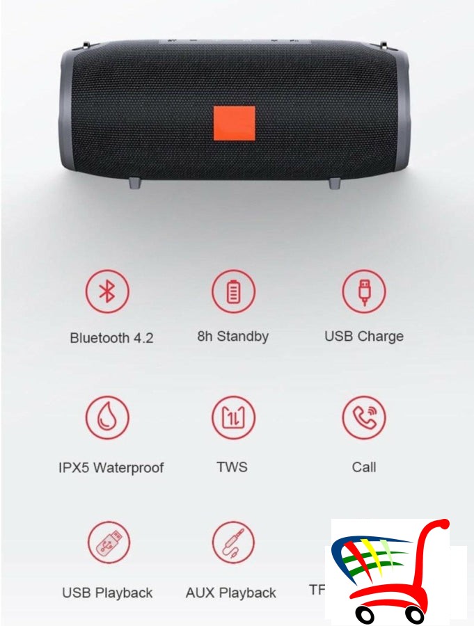 Zvunik Bluetooth/Xtrime/Waterproof -