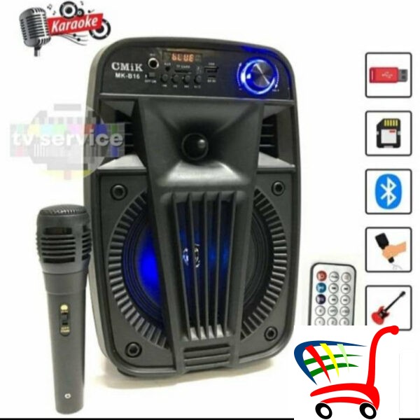 Zvucnik Karaoke Blutut Mk-B16 -