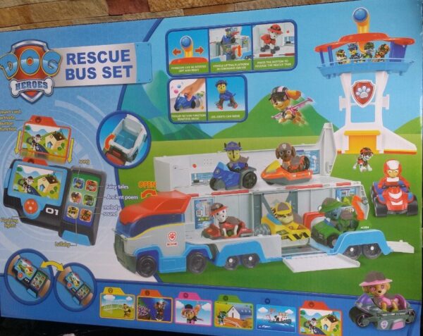 Patrolne Sape set autobus, osmatracnica, Paw patrol - Patrolne Sape set autobus, osmatracnica, Paw patrol - Image 3