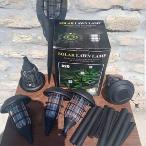 Solarne lampe X20 (paket od 6 komada) za travnjake i bašte - Solarne lampe X20 (paket od 6 komada) za travnjake i bašte