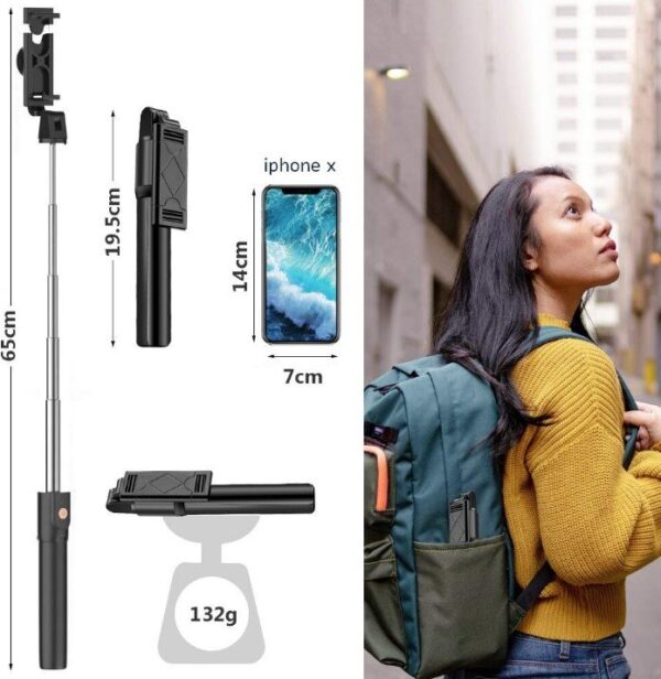 Stap za selfi tripod selfie stalak i daljinski bluetooth K07 - Stap za selfi tripod selfie stalak i daljinski bluetooth K07 - Image 3