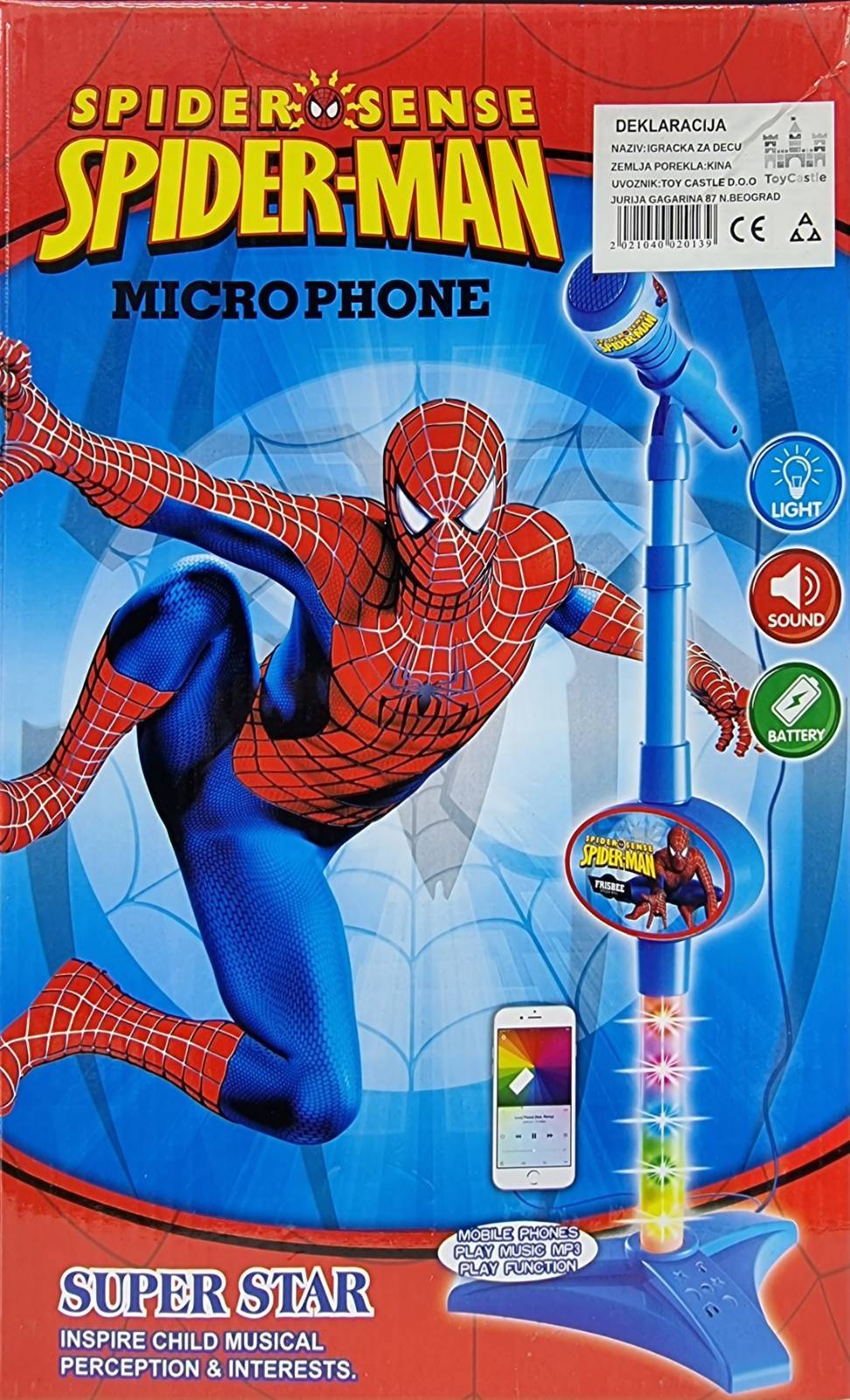 Spiderman mikrofon - Spiderman mikrofon - Image 3