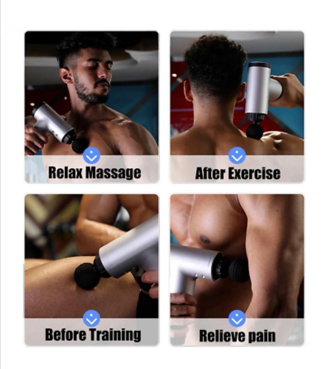 Masazer Pistolj za masazu Fascial Muscle Gun-masazer - Masazer Pistolj za masazu Fascial Muscle Gun-masazer - Image 4