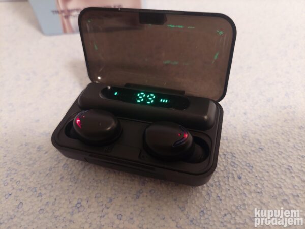 Bezicne Bluetooth slusalice TWS F9 crne blutut - Bezicne Bluetooth slusalice TWS F9 crne blutut - Image 4