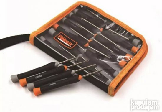 Set srafcigeri Finder 12kom. - Set srafcigeri Finder 12kom.