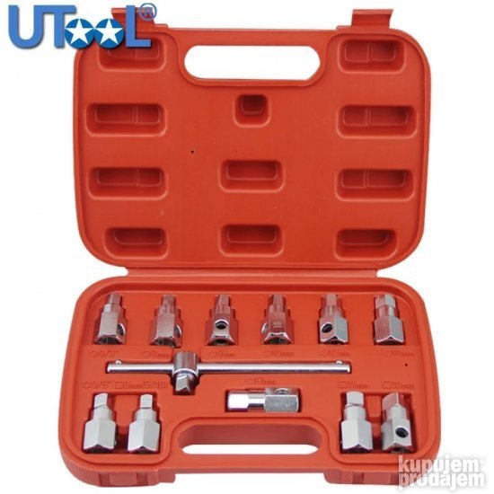 Ključ za ispuštanje ulja iz motora 12kom - Ključ za ispuštanje ulja iz motora 12kom - Image 4