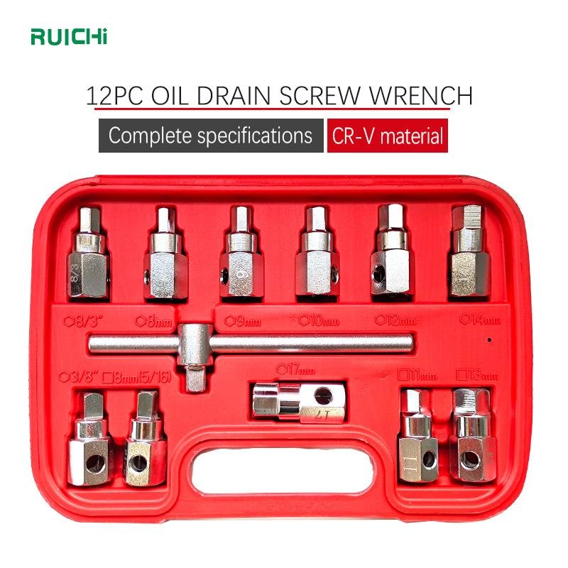 Ključ za ispuštanje ulja iz motora 12kom - Ključ za ispuštanje ulja iz motora 12kom